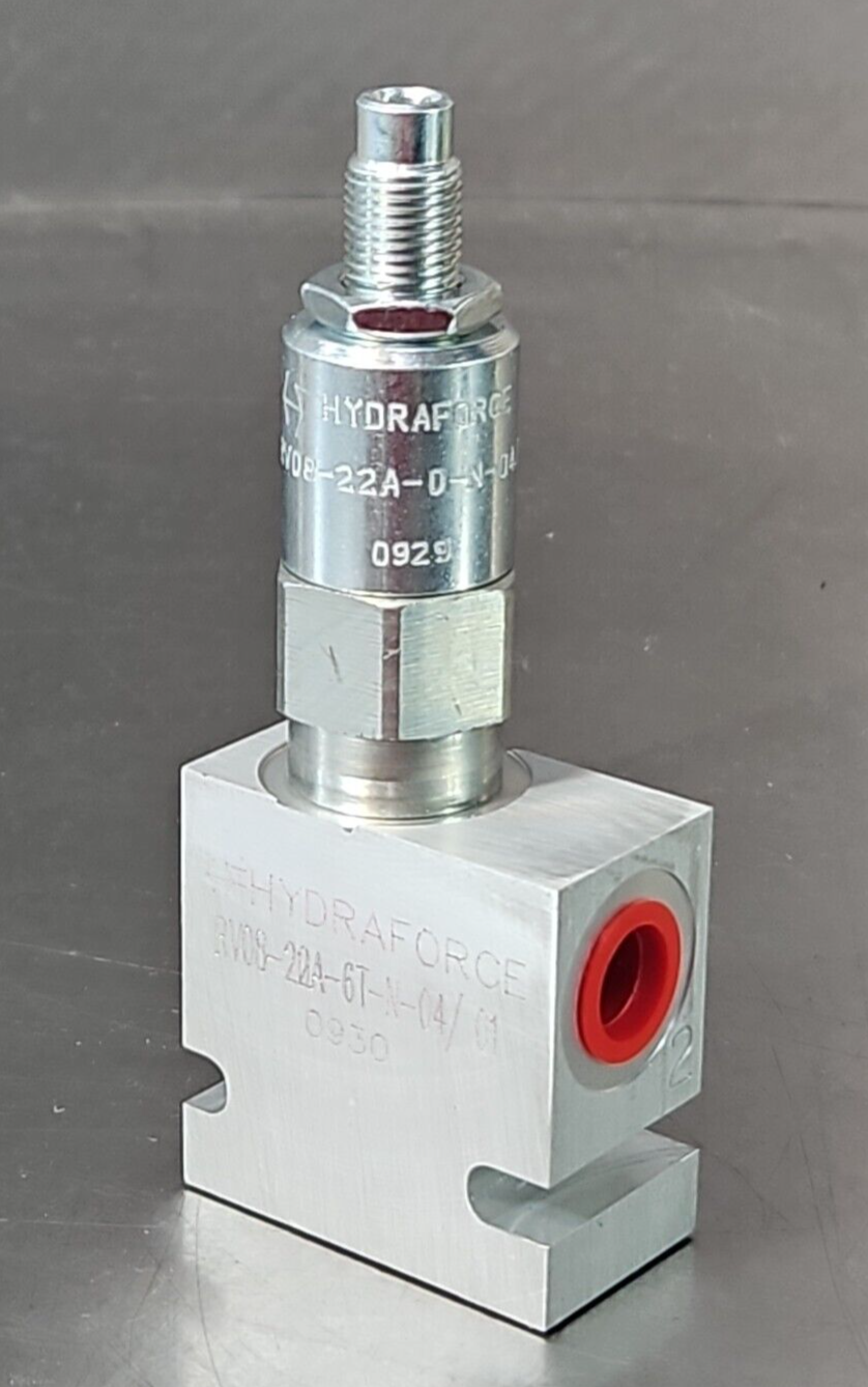 Hydraforce RV08-22A-6T-N-04/01 w/ RV08-22A-0-N-04/01  Relif Valve        loc5C22