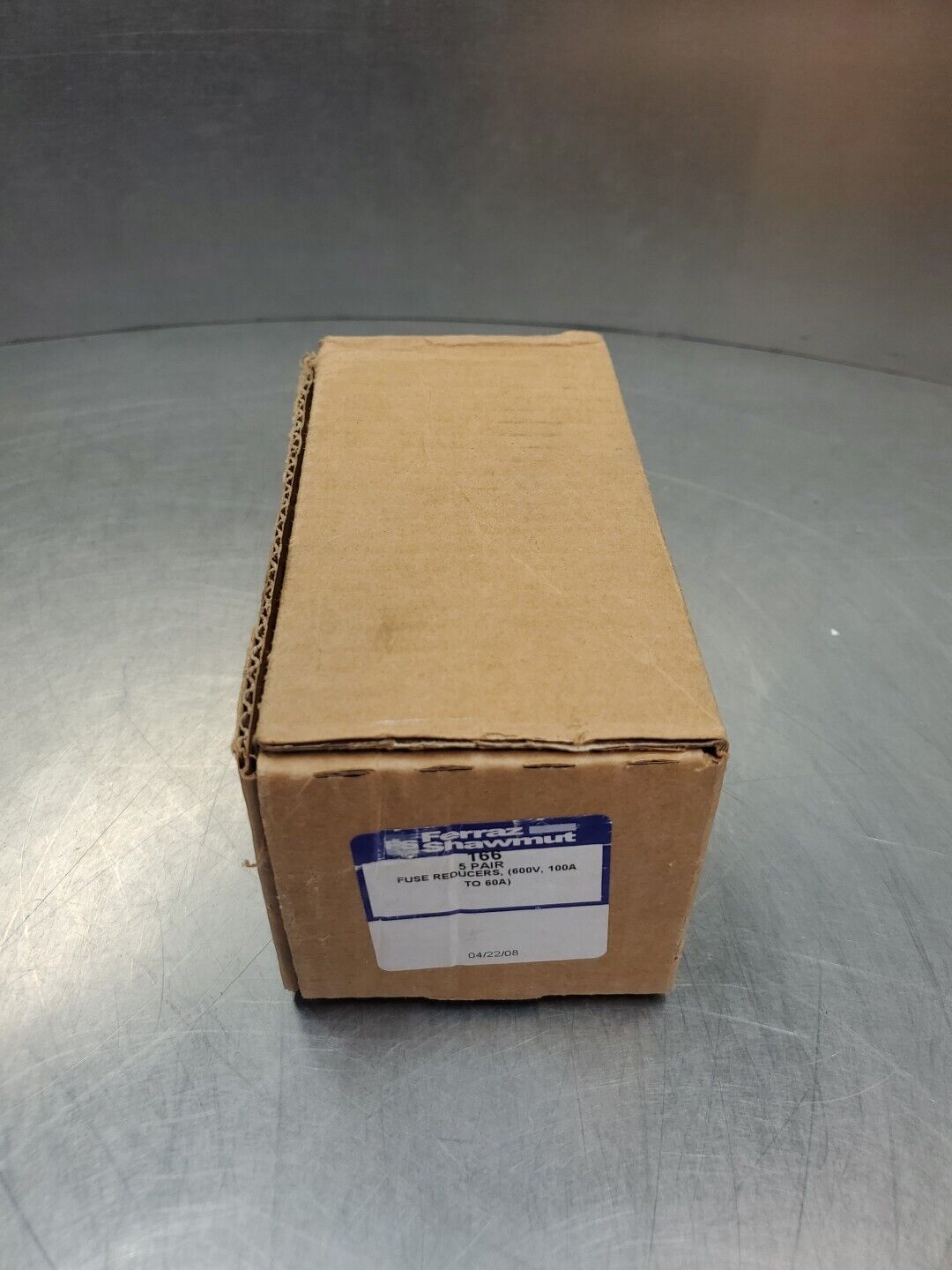 Ferraz Shawmut 166 Fuse Reducer, (600V, 100A to 60A), Lot of 5.            4C-42