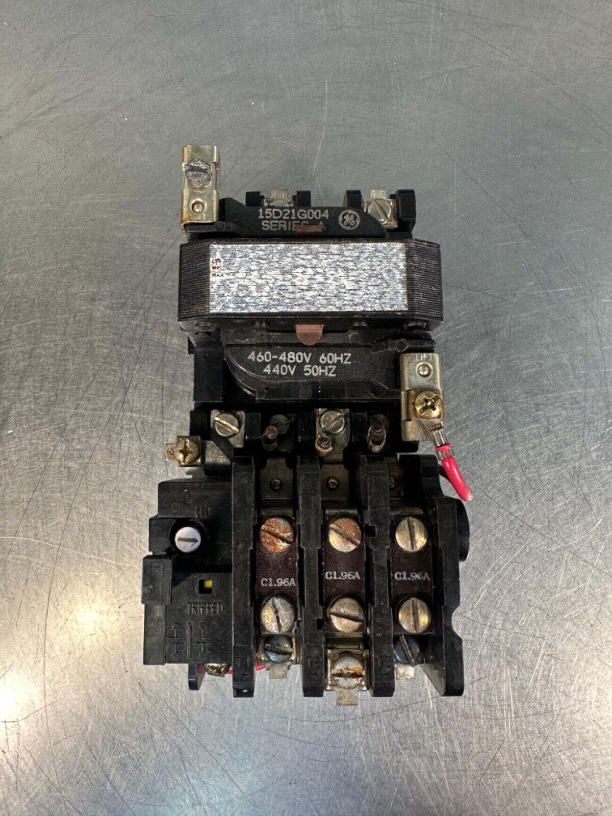 General Eletric Cr206cO Cr206c0 Motor Starter , 460-480v 60Hz, 15D21G004 (4c-38)