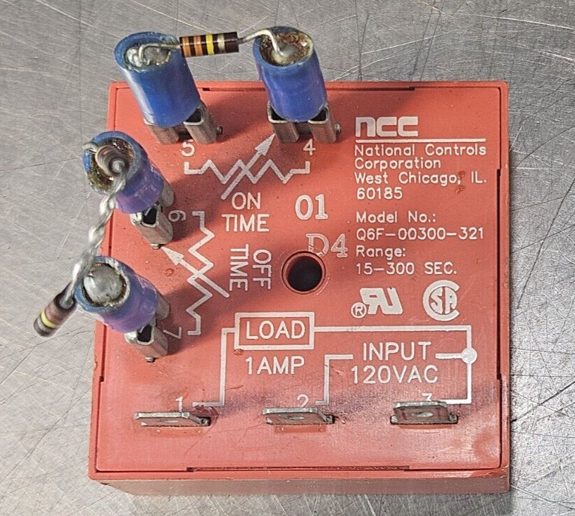 Nation Controls Corporation  Q6F-00300-321  Range:15-300 Sec.   (BIN741)