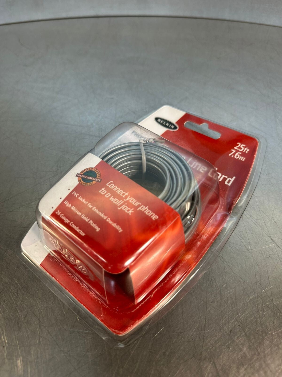 Belkin P97164-A Phone Line Cord 25Ft 7.6m                 (7.3.2)