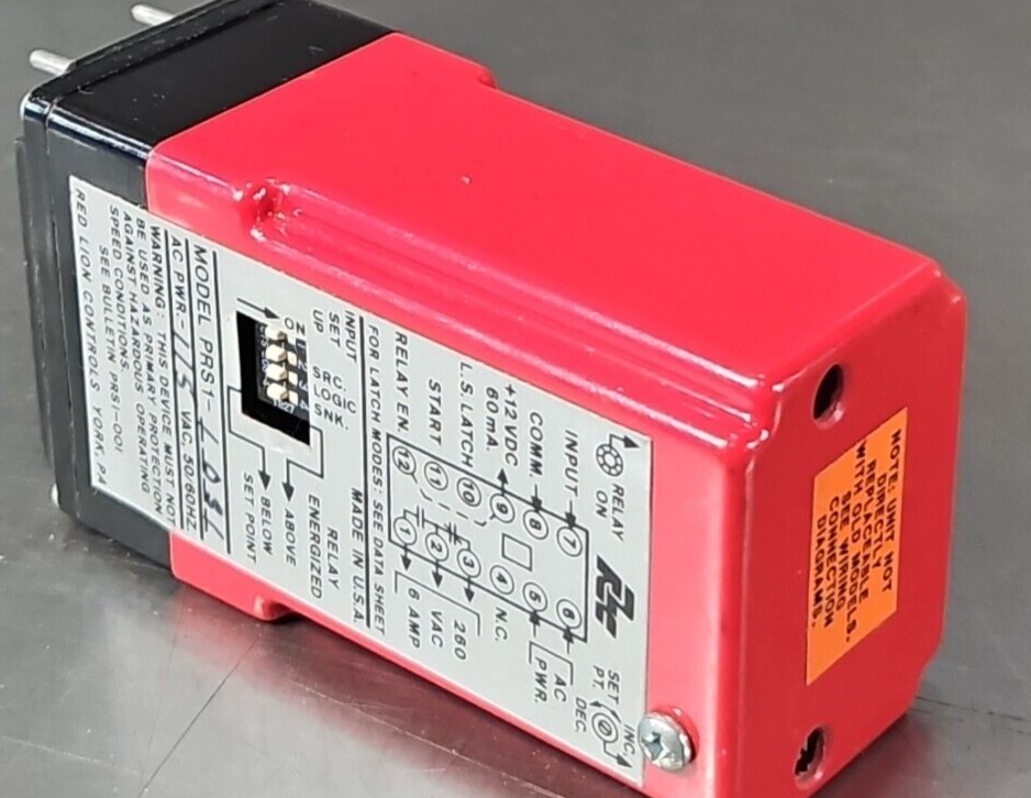 Red Lion Controls PRS1-1031 Plug-In Speed Switch                          loc4C4