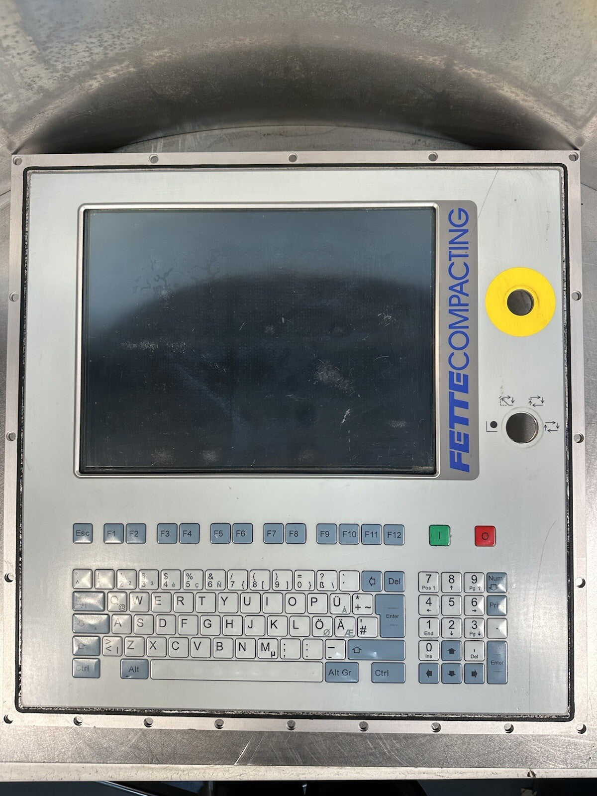 Fette Compacting 5d5502 White & Silver Simatic Panel with Keyboard (BIN-1.5.3)