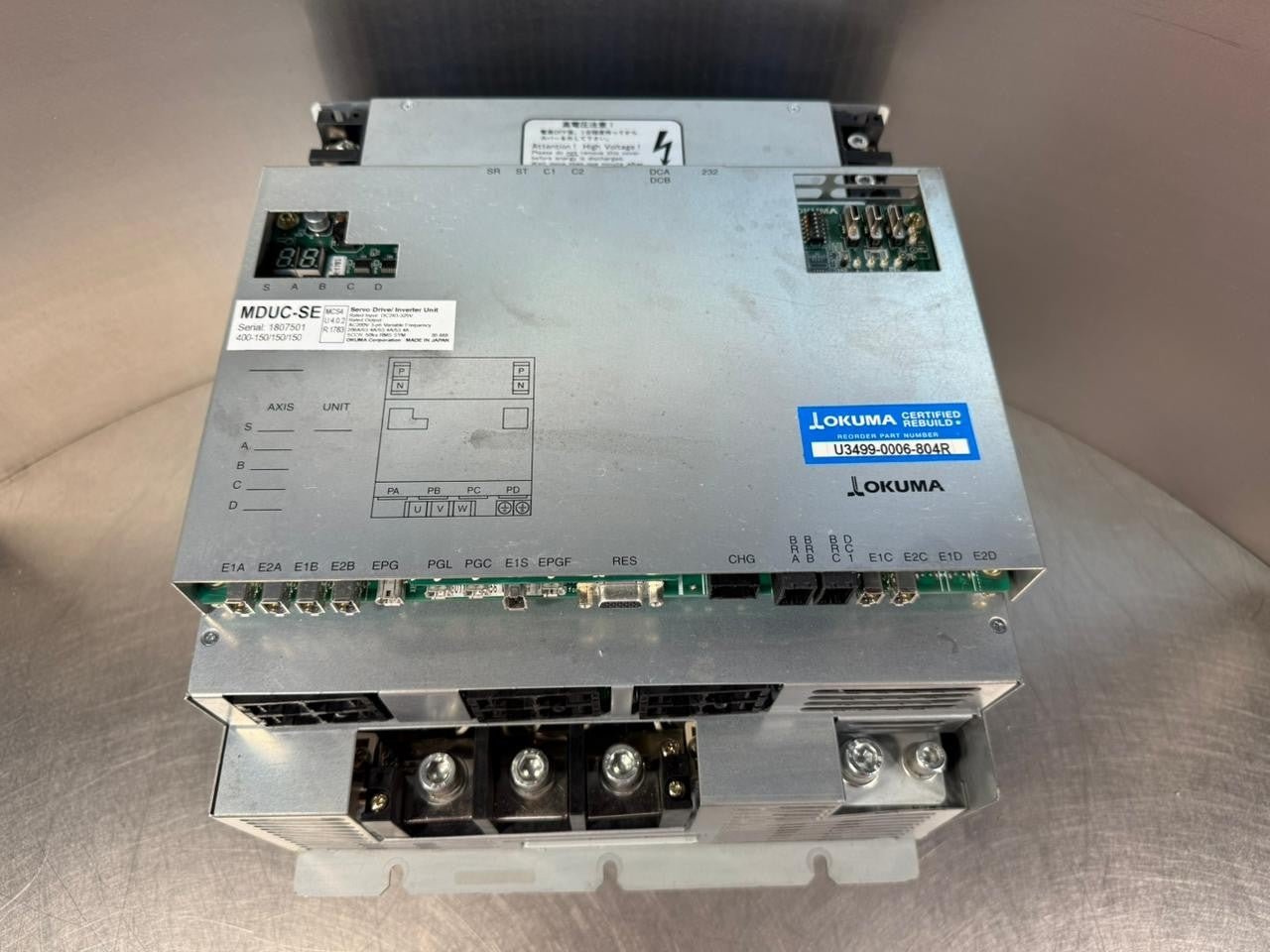 Okuma Servo Drive Inverter MDUC-SE /MCS4 (9.6.1)