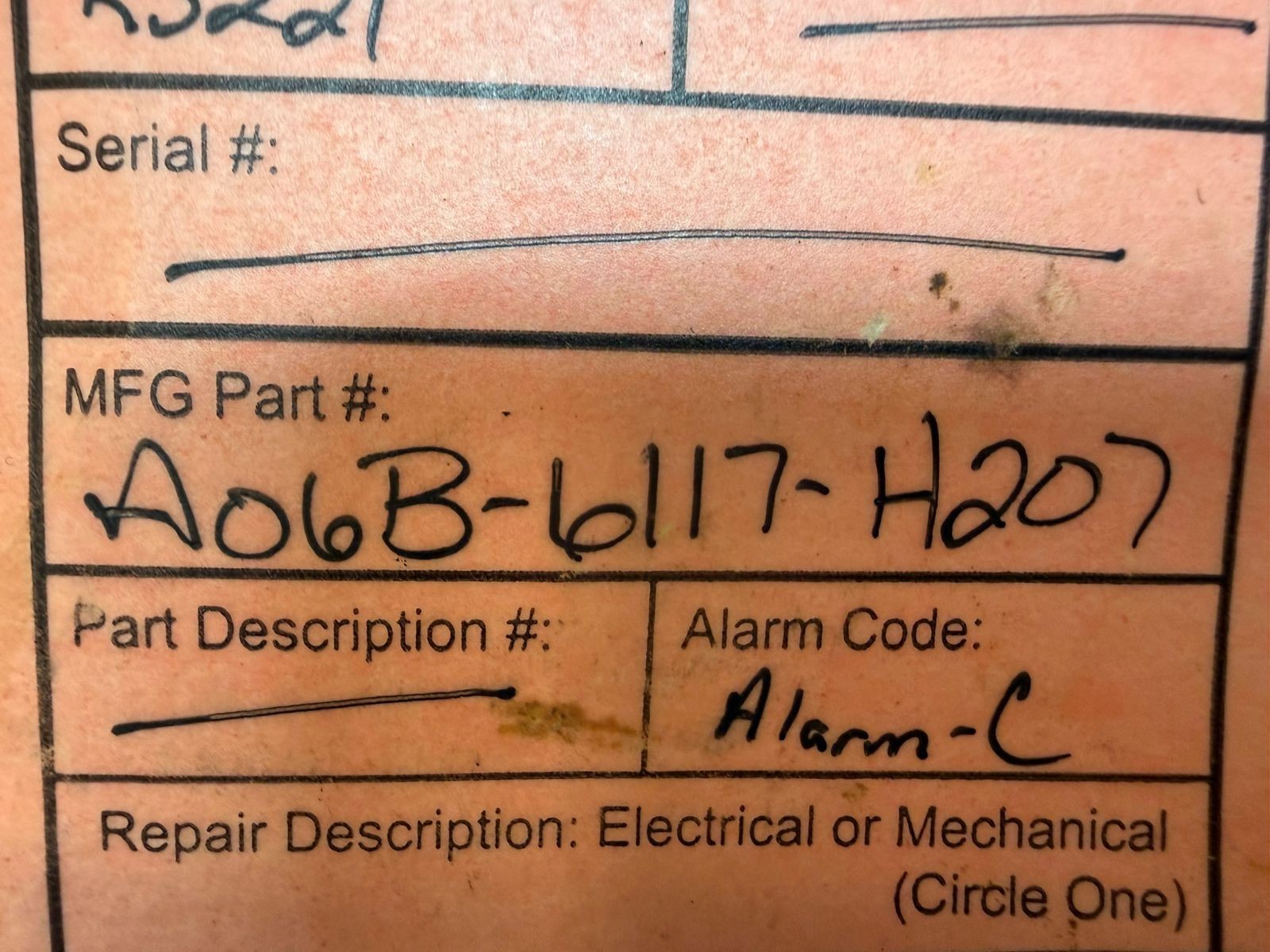 Fanuc A06B-6117-H207 Servo Amplifier                              (11.4.5)