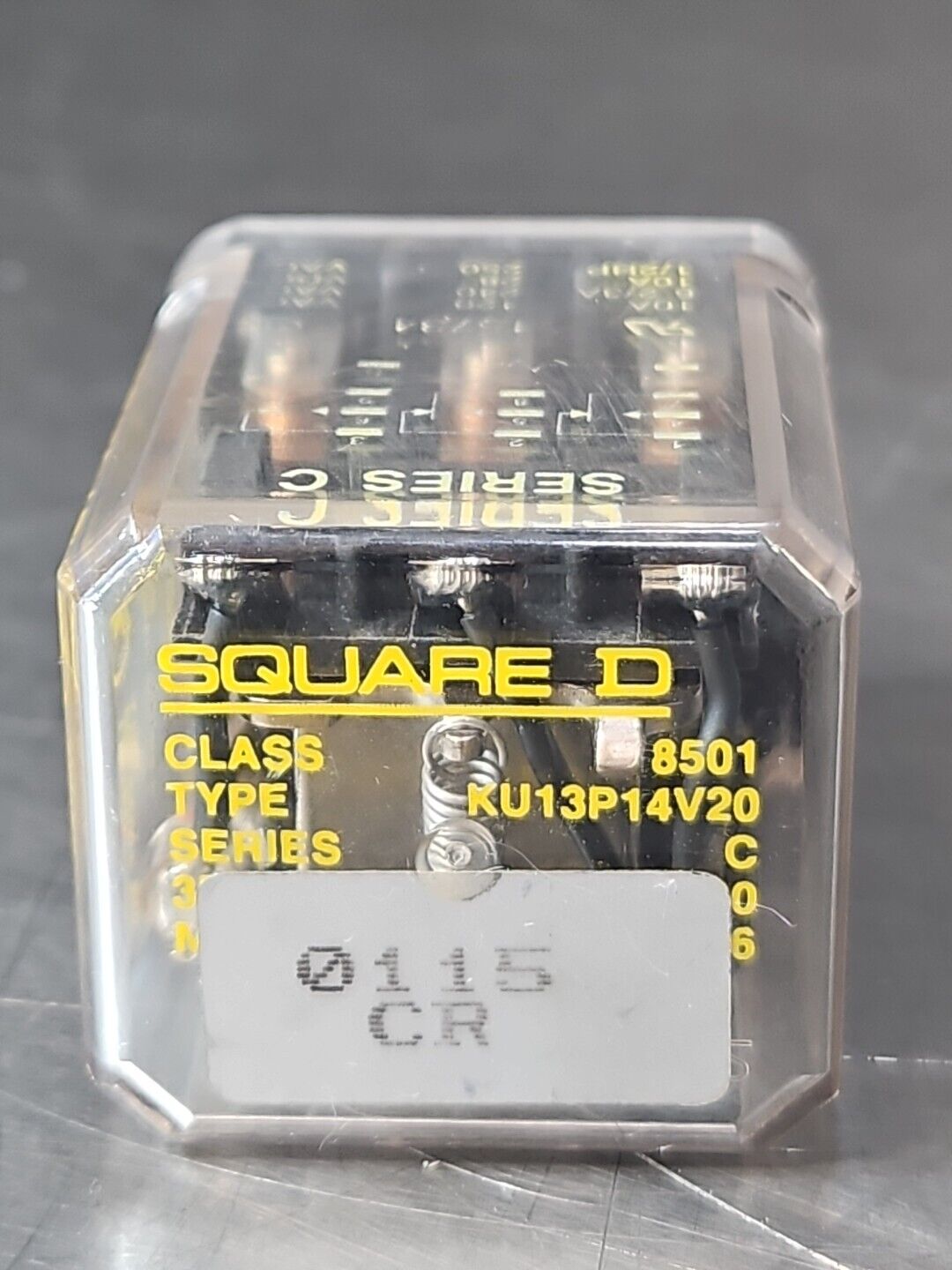 Square D KU13P14V20 Relay only with socket NR82                          loc4C19