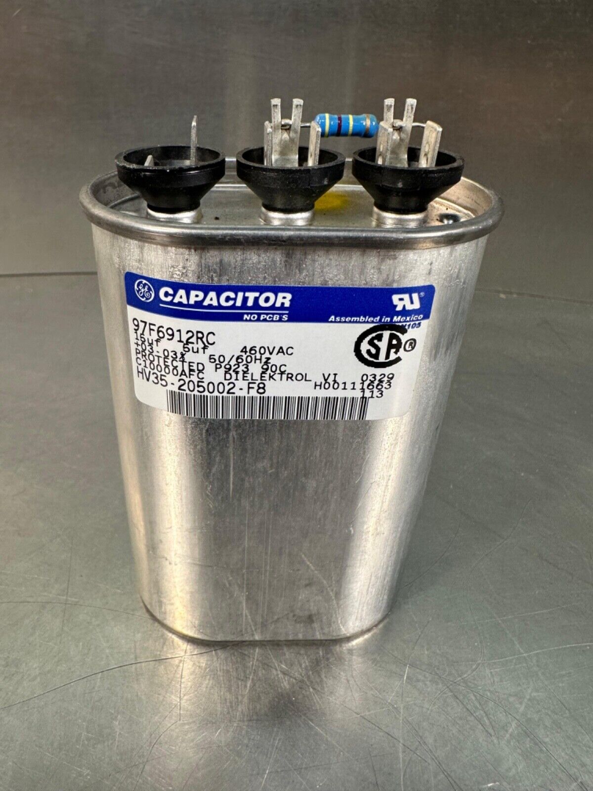 General Eletric 97F6912RC  Capacitor  Hv35-205002-F8 460Vac (4D-42)