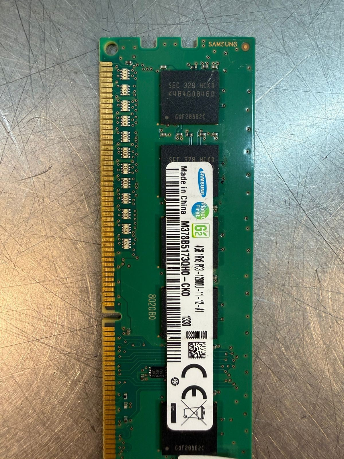 Samsung 4GB M378B5173QH0-CK0 1Rx8/PC3-12800U-11-12-A1              (5.3.5)