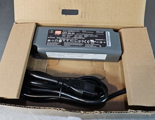 Mean Well NPF-60D-24 Power Supply 60W 24V                               (BIN314)
