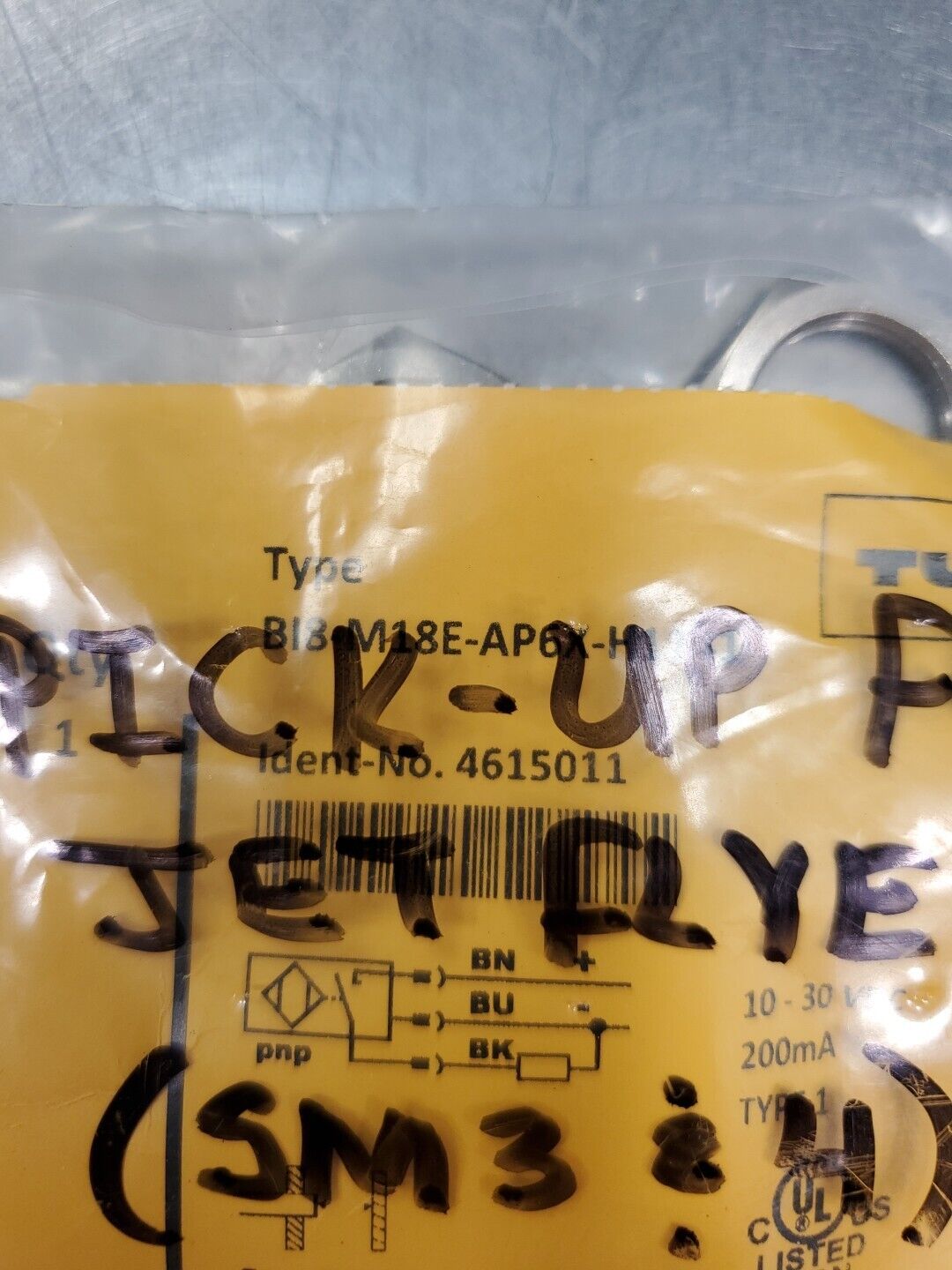 TURCK BI8-M18E-AP6X-H1141 Proximity Sensor, (Ident-No:4615011)             5D-15