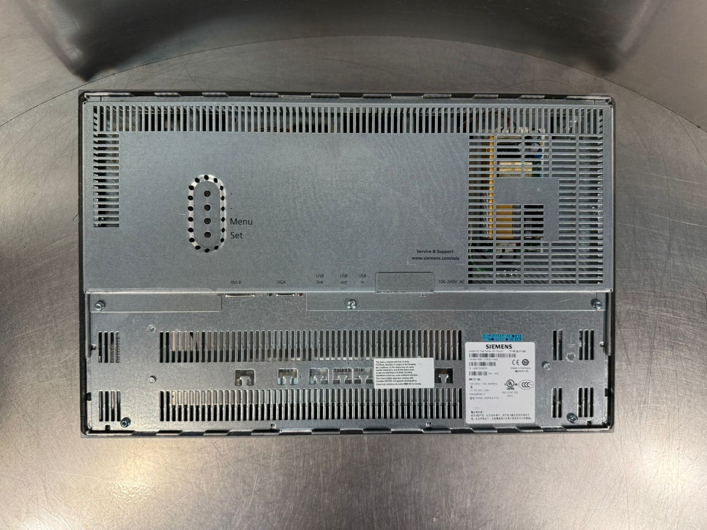 Siemens 6AV7861-2TB00-1AA0 Simatic  Flat Panel 15”                 (5.6.5)