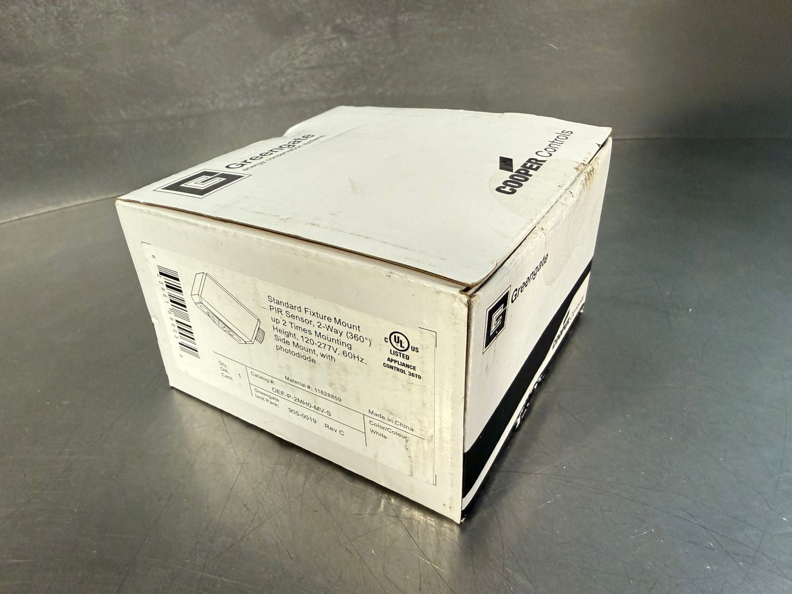 Cooper Controls OEF-P-2MH0-MV-S Ver. C 905-0019 120/277- 60Hz      (4.3.5)