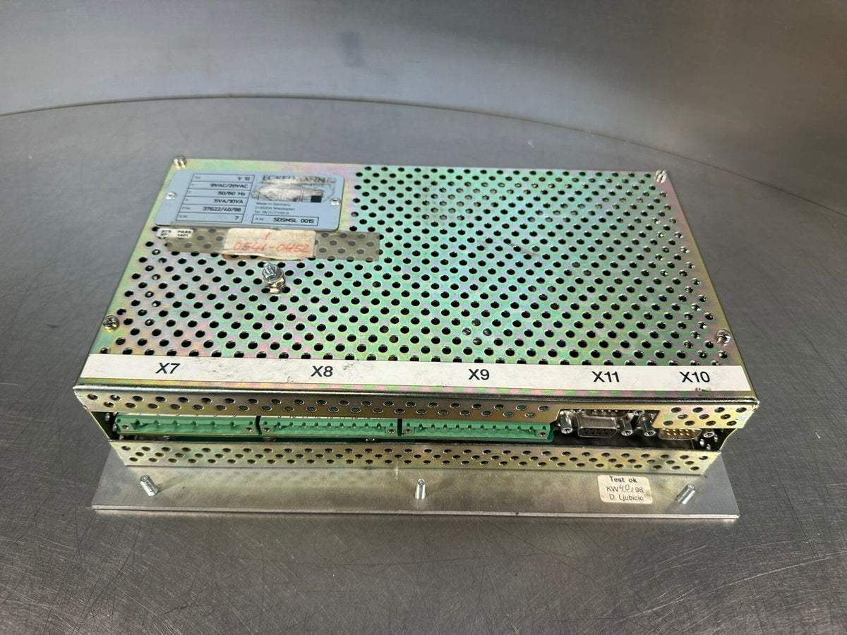 Eckelmann V12 SDSMSL-001S 50/60Hz 5Va/10Va SDSMSL001S             (10.5.2)