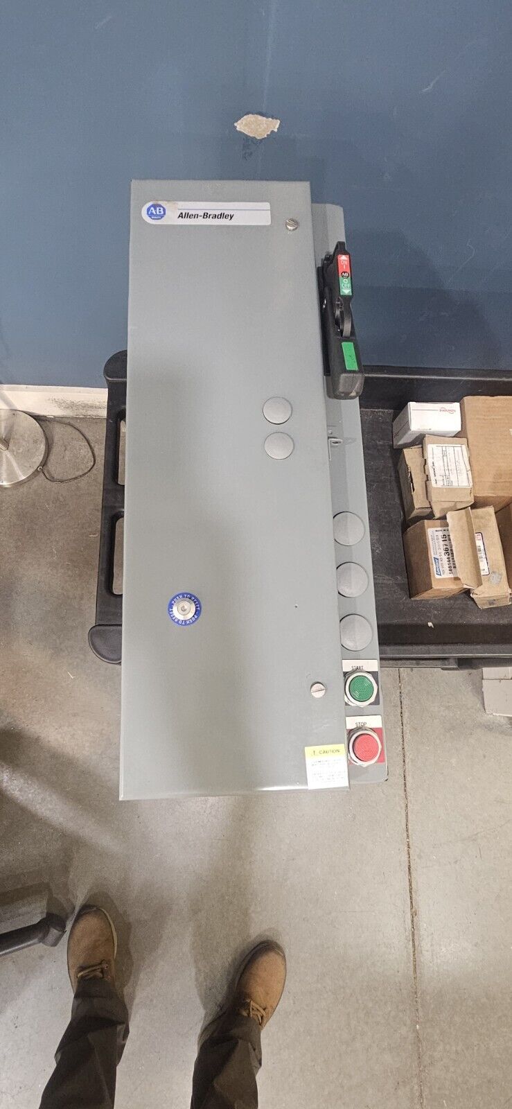 Allen Bradley 512-CFB-1-6XP-25R / 500F-CO*930 / TRS40R Combination Starter.  L4E