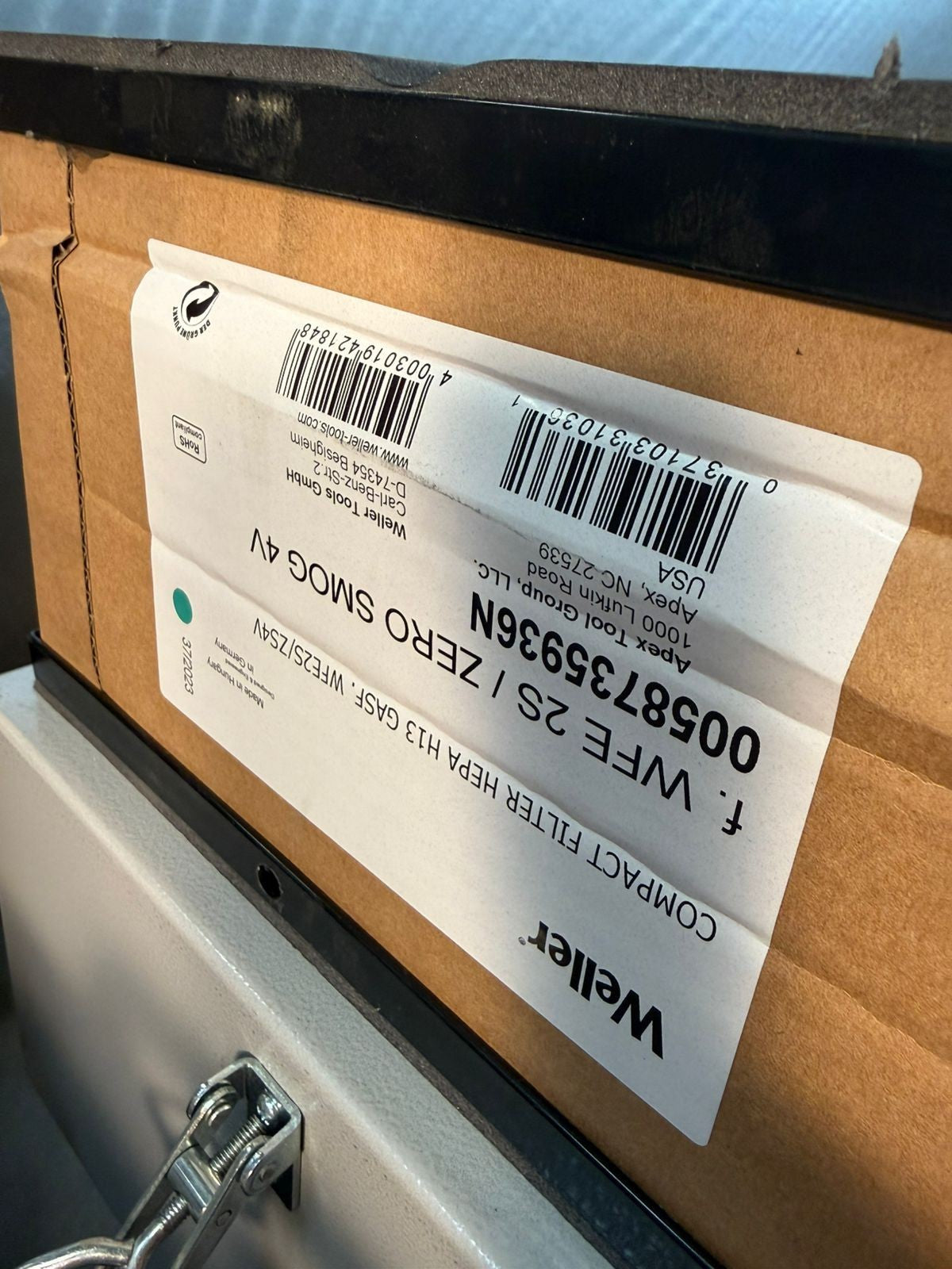 Weller WFE2S / Zero Smog 4V – 0058735936N  100/120V 50/60Hz 200W        (1.5.2)