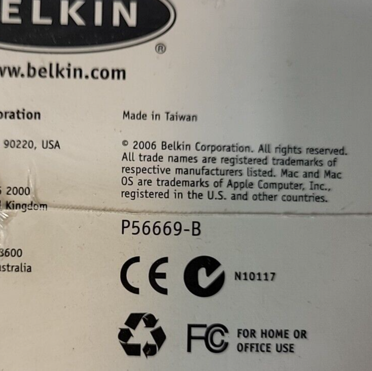 Belkin Omniview   P56669-B  4-port  USB KVM Switch    (BIN 3.5.3)