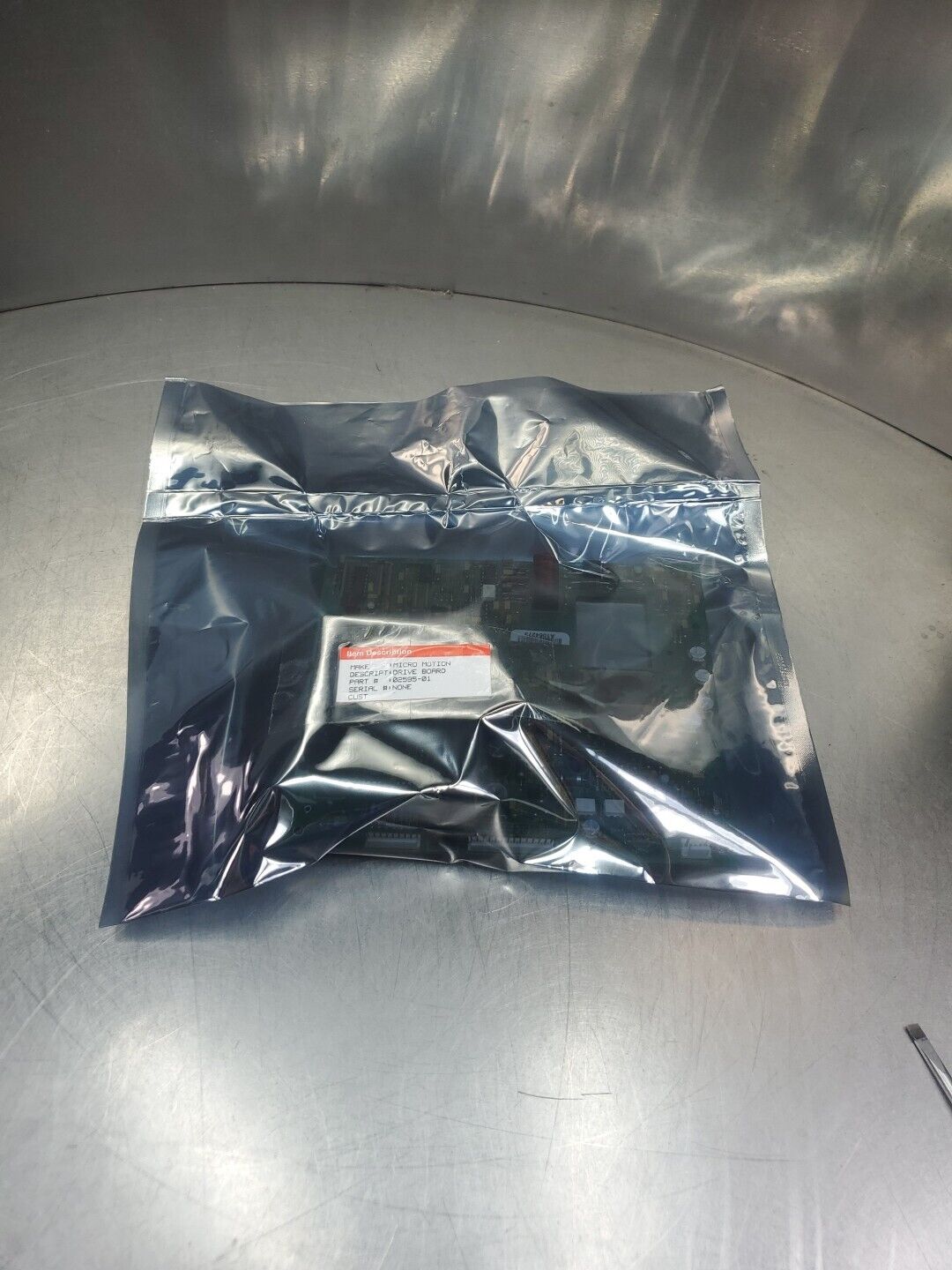 MICRO MOTION 02595-01 DRIVE BOARD.                                          3D-7