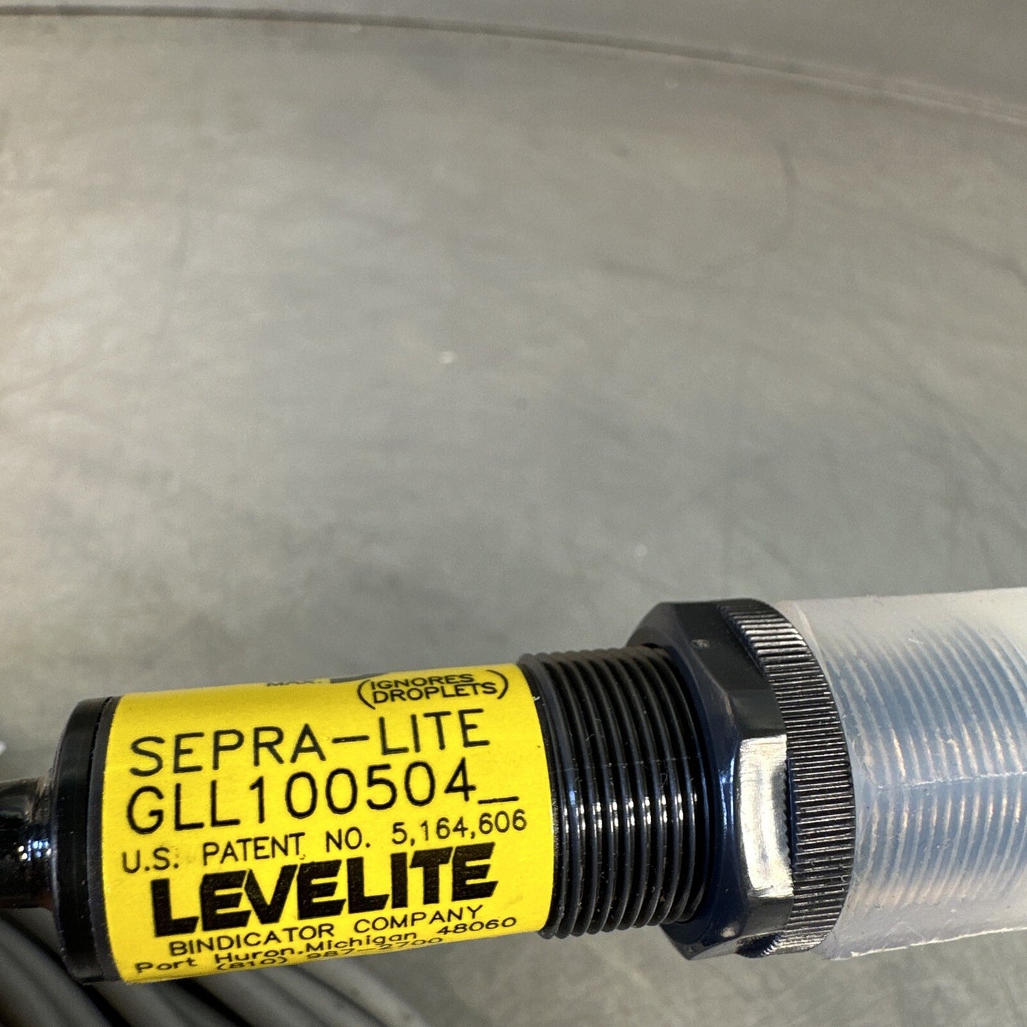 Levelite SEPRA-LITE GLL100504 OPTICAL PROBE SENSOR.     (BIN-1.5.5)