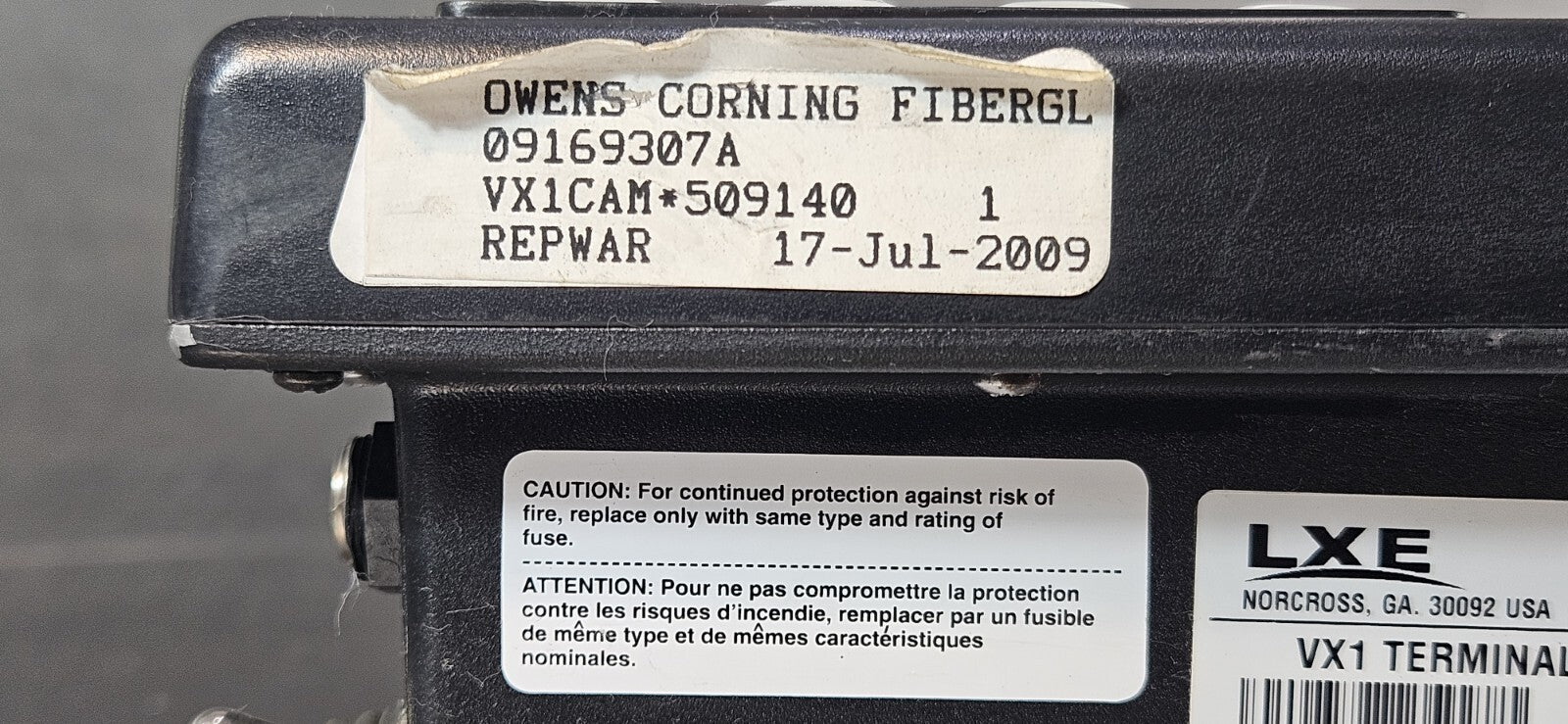 EMS Techonologies VX1 Terminal LXE 6726 Transceiver                     (BIN651)