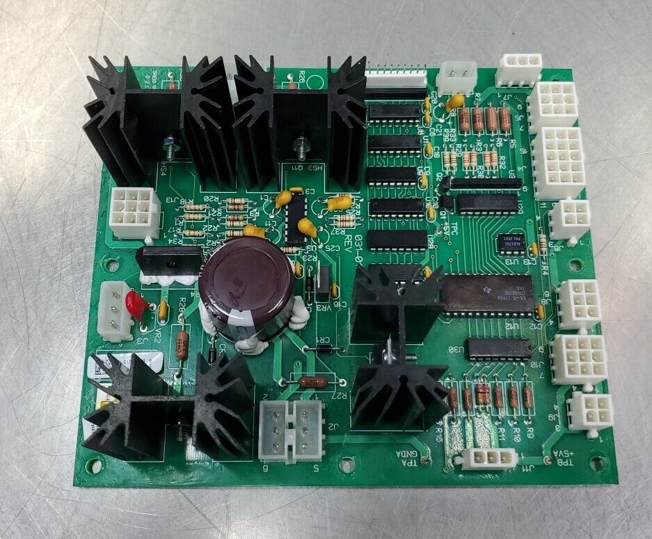 YORK CONTROL EXPANSION CIRCUIT BOARD, MODEL: 031-01788-000 REV G.           3E-8