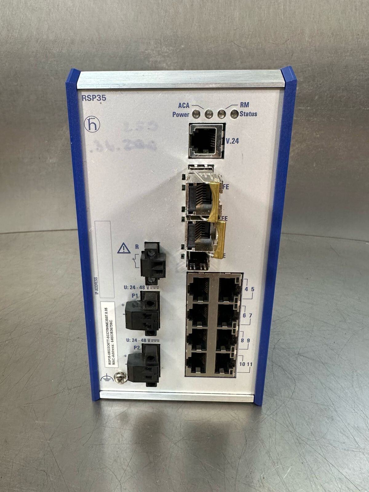 Belden Hirschmann RSP-35 Managed Rail Switch                        (7.3.5)