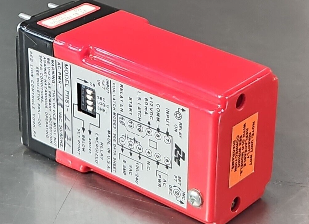 Red Lion Controls PRS1-1021 Plug-In Speed Switch                         loc4A13