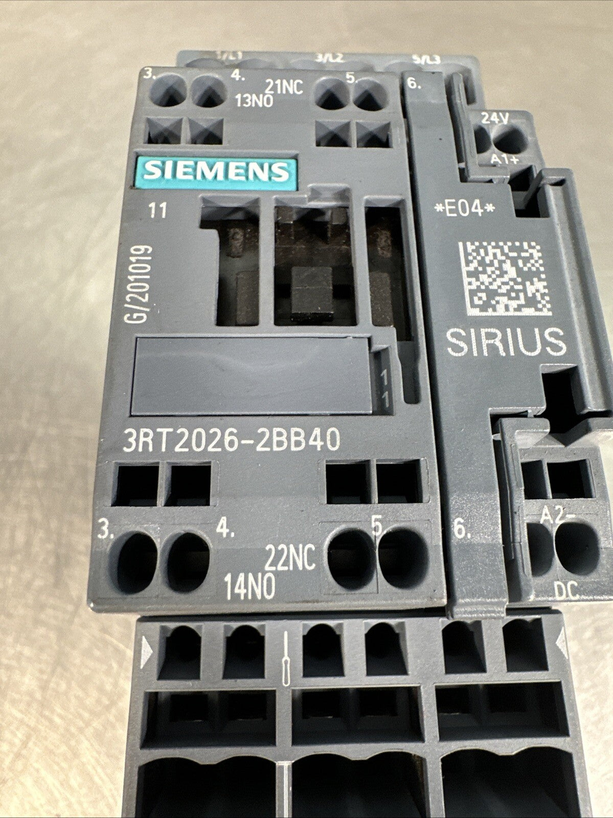 Siemens 3RT2026-2BB40 CONTACTOR                                     (5.3.1)