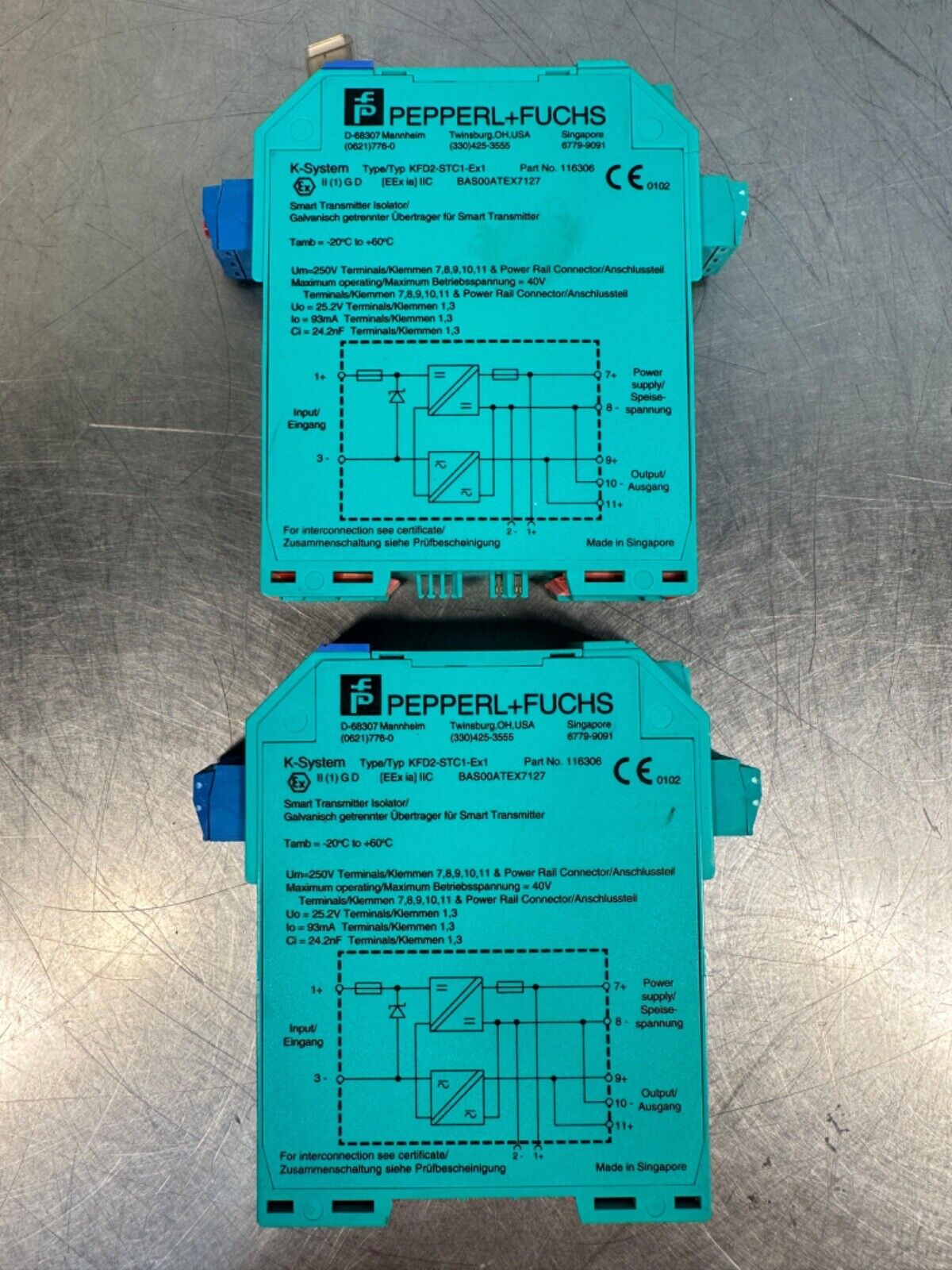 Pepperl Fuchs  KFD2-STC1-EX1   -  KFD2STC1EX1  (4B-27)