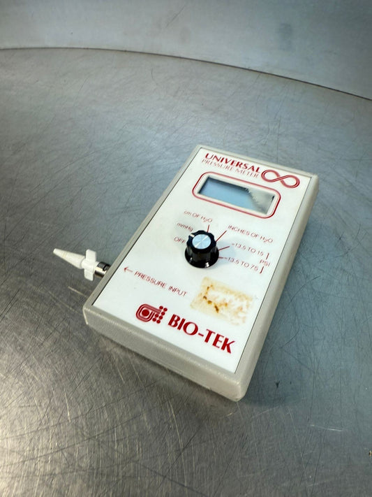 Bio-Tek Universal Pressure Metter                     (6.2.2)