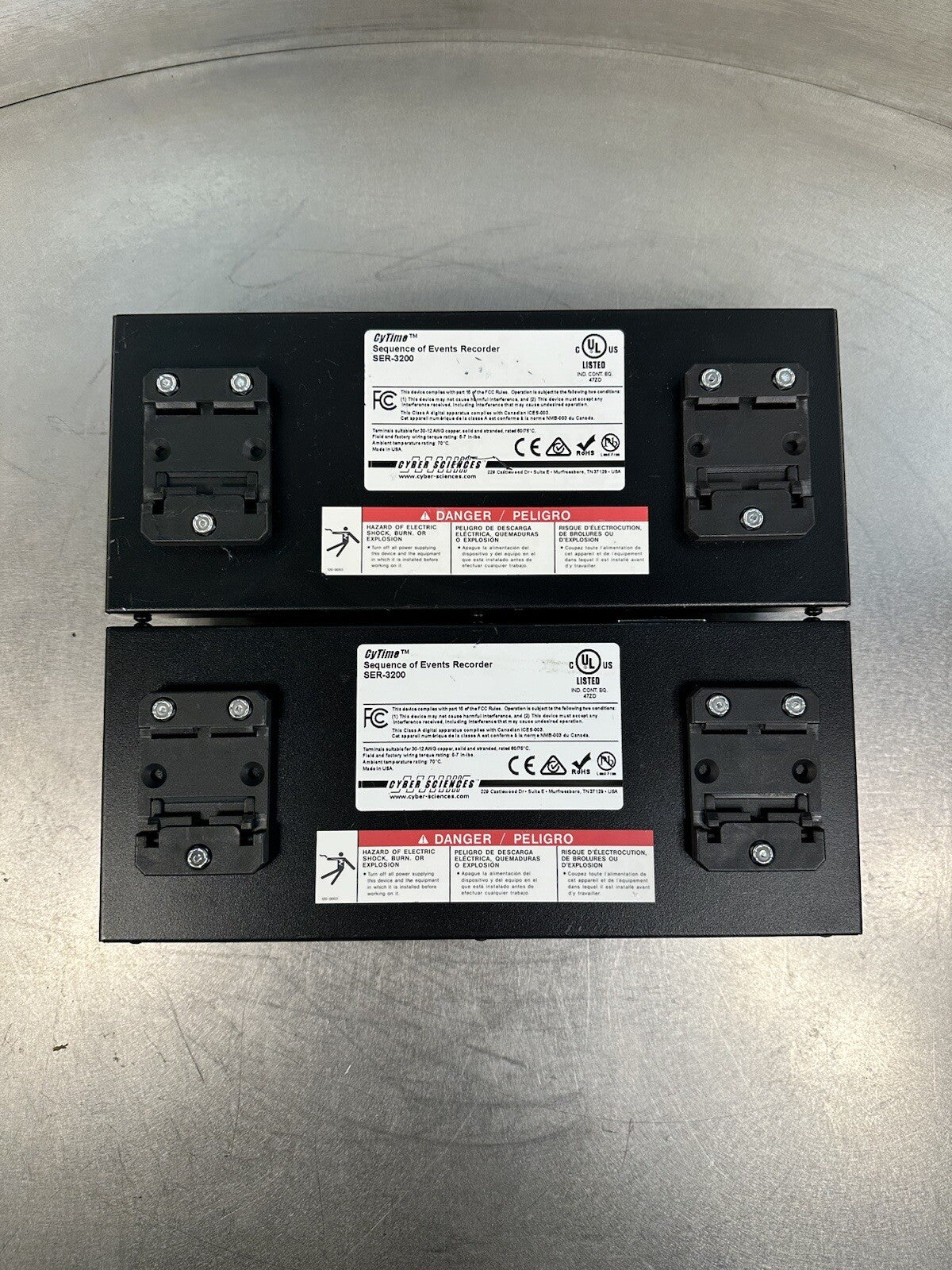 CYBER SCIENCES SER-3200 CYTIME EVENT RECORDER SER-3200  24VDC        (BIN-1.2.2)