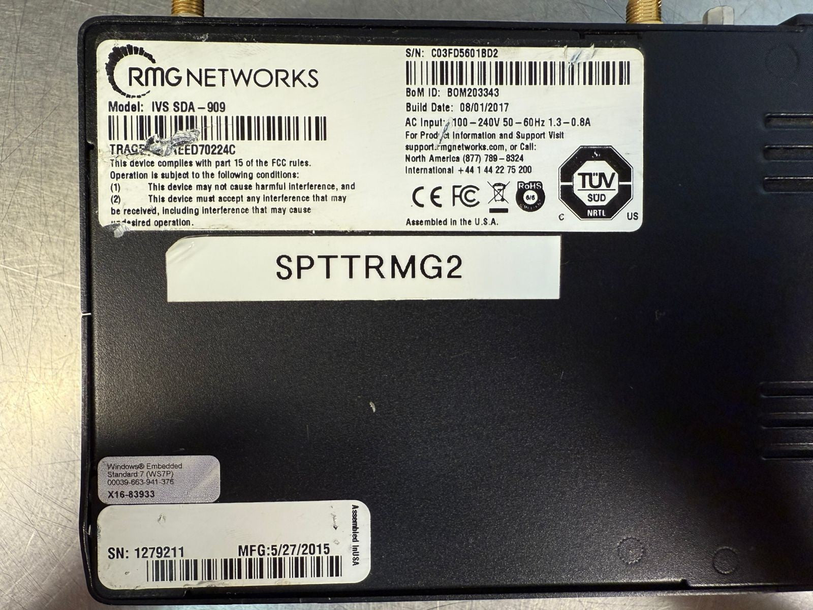 Rmg Ivs SDA-909 Digital Signage Media Player                       (6.2.2)