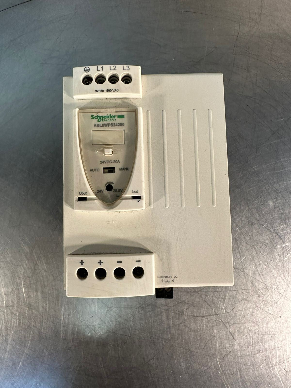 Schneider ABL8WPS24200 Out 24-28VDC Power Supply Input 380-500VAC (2.1.1)