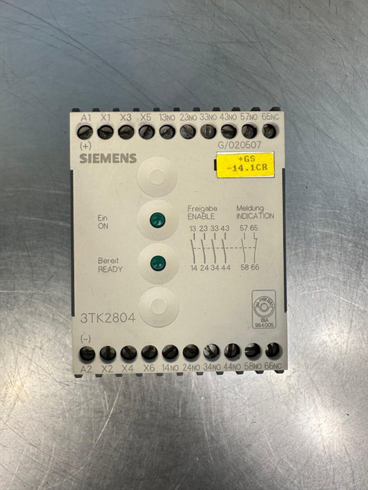 Siemens  3TK2804-0AG2 Contractor Safety Combination (4B-29)