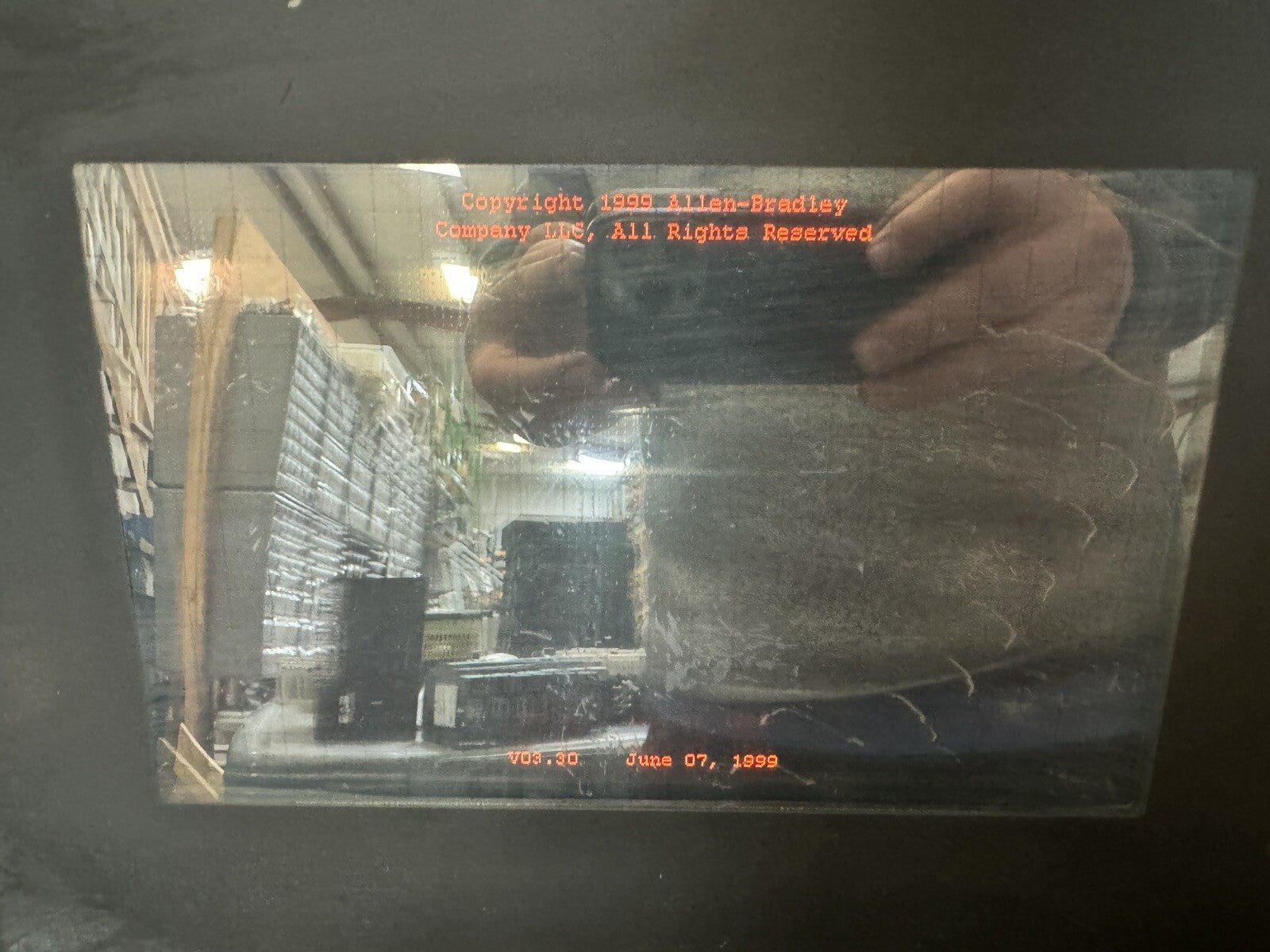 Allen-Bradley Panelview 900 MISSING BACK (bin2.4.1)