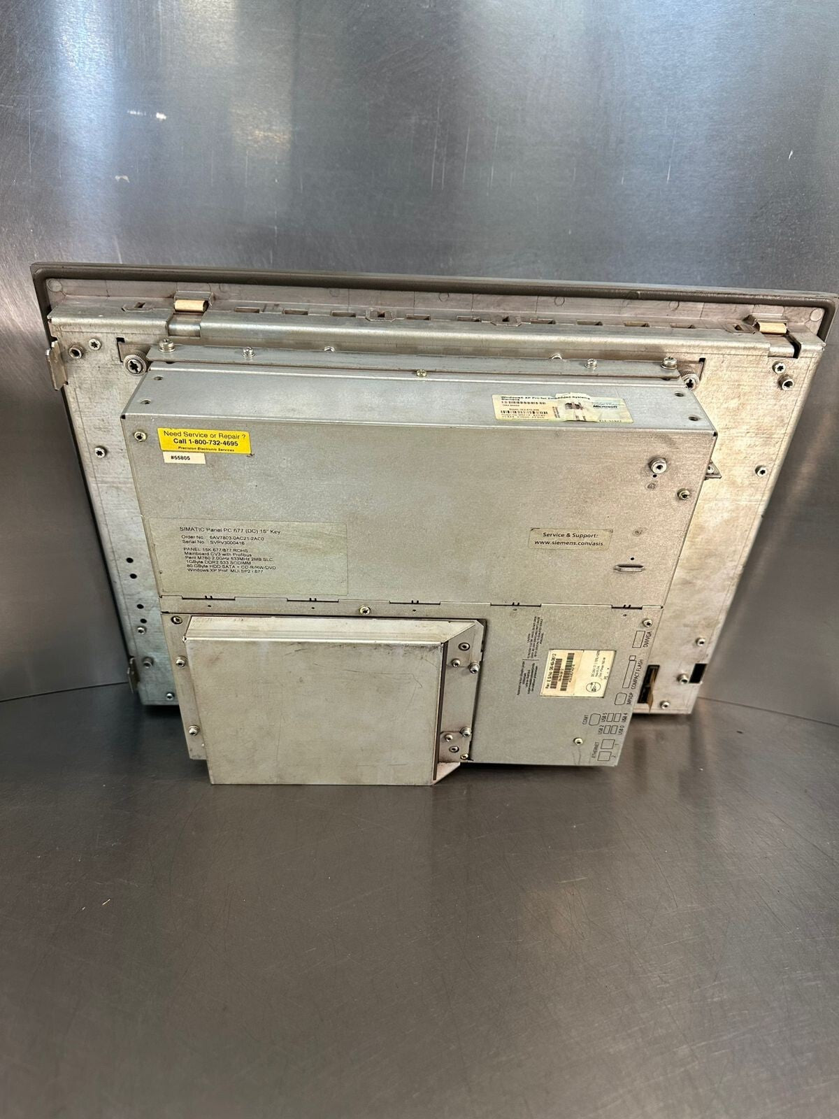 Siemens 6AV7803-0AC21-2AC0 SIMATIC PANEL PC 677 15" KEY                  (1.3.2)