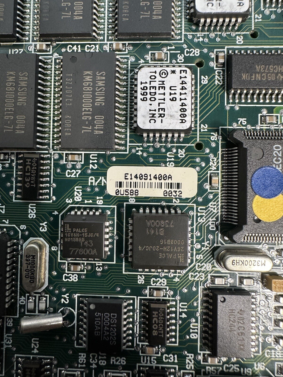 Mettler Toledo Controller Board for Jaguar Scale Terminal E14091400A (BIN-1.4.2)