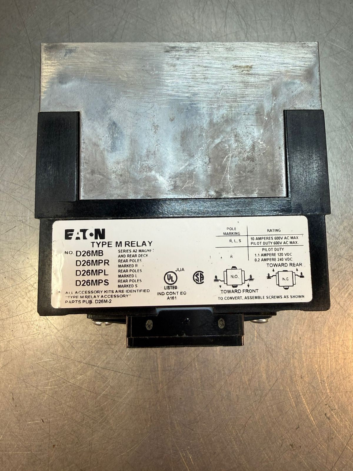 Eaton   D26MB Type M Relay                           (1.3.4)