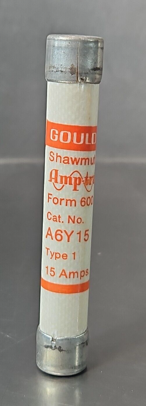 Gould shawmut A6Y15 Time delay fuse               Loc4E23