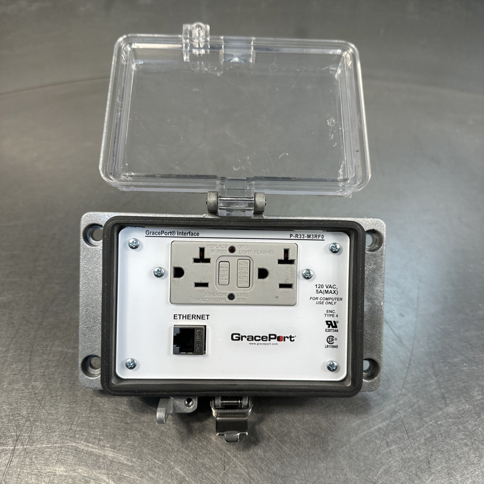 Grace Engineered - Port Interface P-R33-M3RF0 120VAC 5A - (BIN-1.5.5)