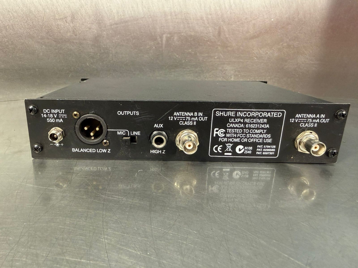 Shure ULXP4 662-698 MHz-M1 Rf-TX Audio                             (3.2.1)