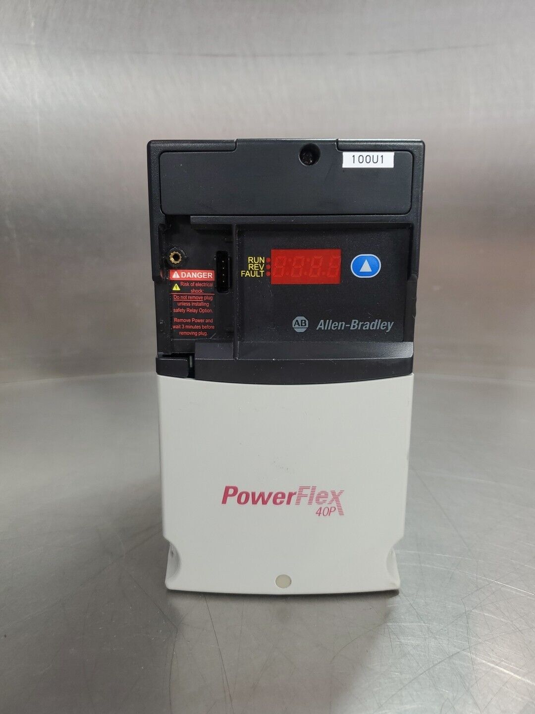 Allen Bradley 22D-D1P4N104/A PowerFlex 40P AC Drive, .04kW/0.5HP. (REFURB) 1A-06
