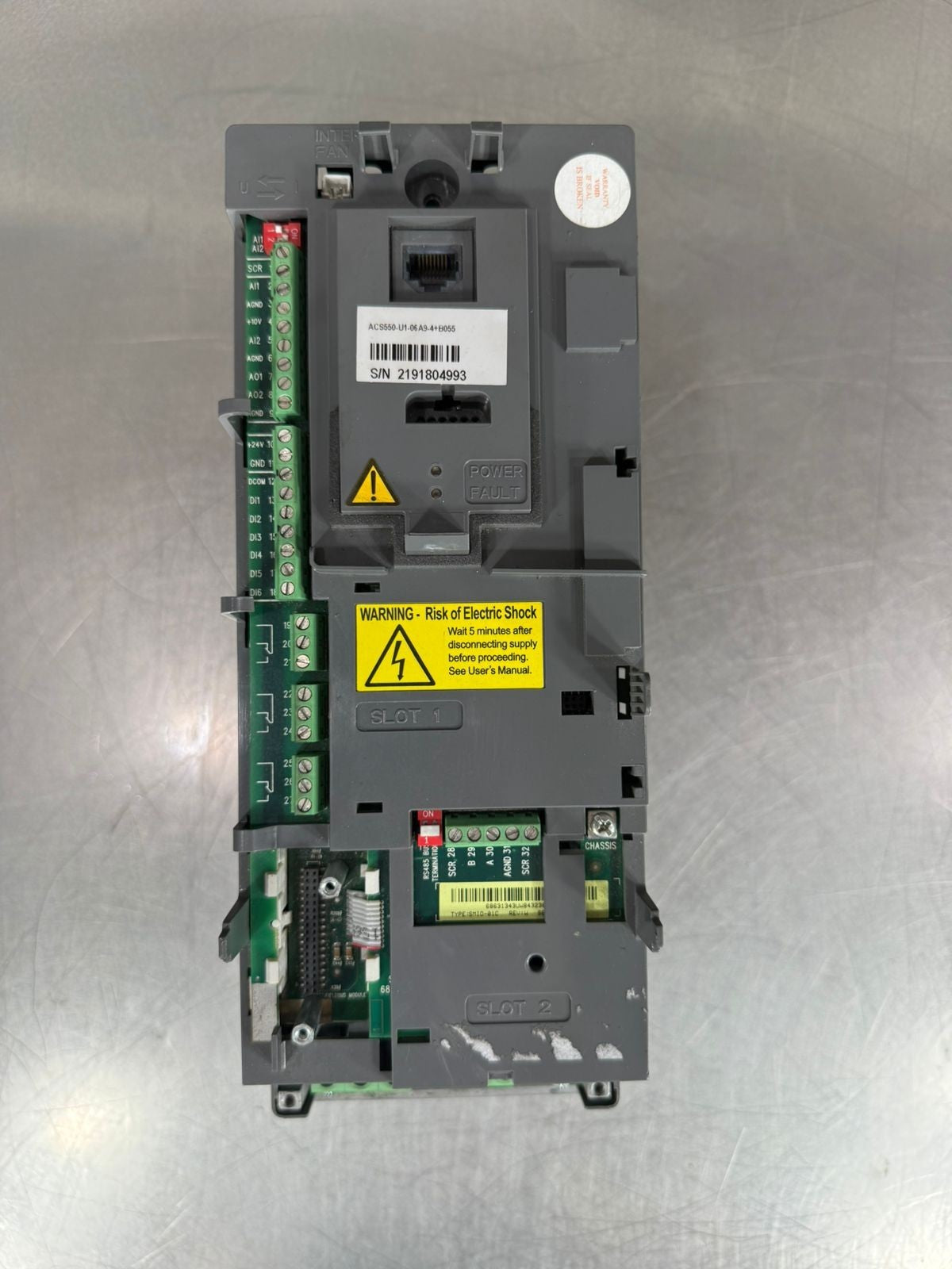 Abb ACS550-U1-06A9-4+B055 Vfd Drive 3hp 380-480vac 0-500hz         (8.3.5)