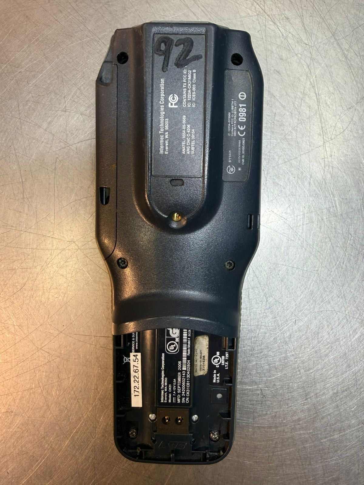 Intermec CK31 / CK31-CB113D402804                            (7.3.1)