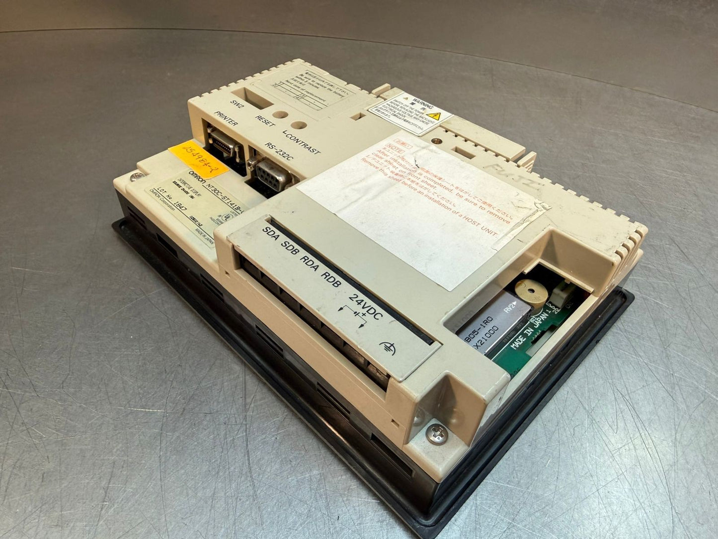 Omron NT30C-ST141B-V1  Operator Interface Touchscreen              (7.2.1)