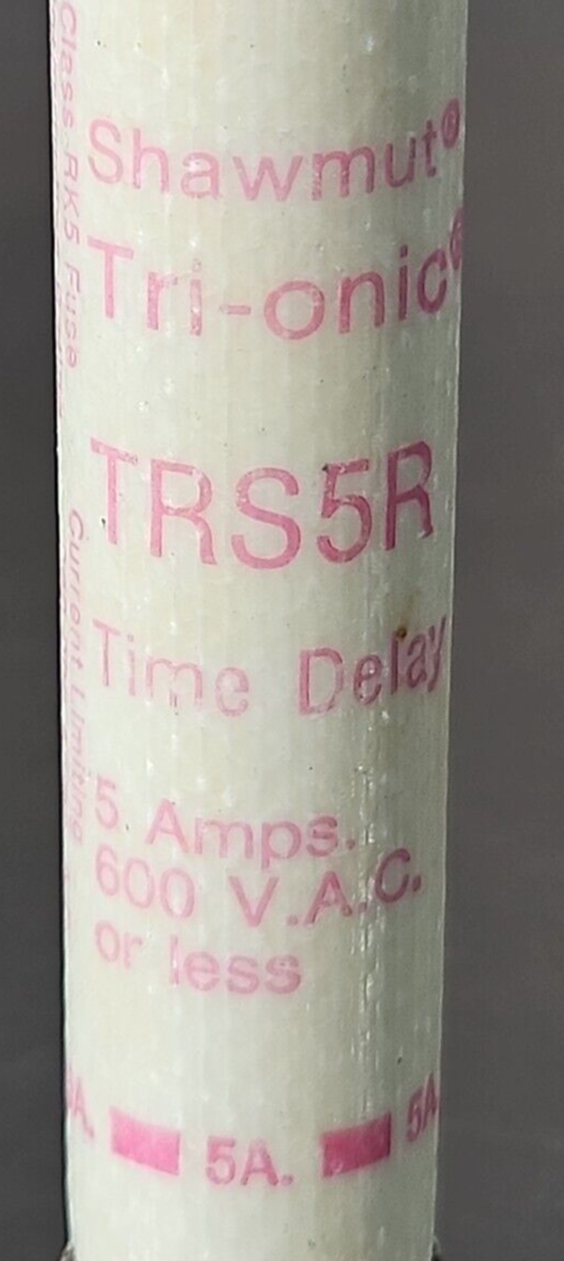 Gould shawmut TRS5R Time delay fuse                                Loc4E18