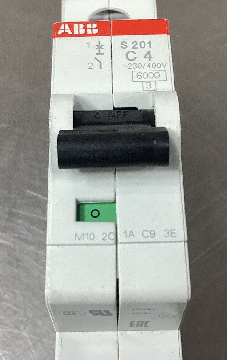 ABB S201-C4 Circuit Breaker  2CDS251001R0044       4C-38