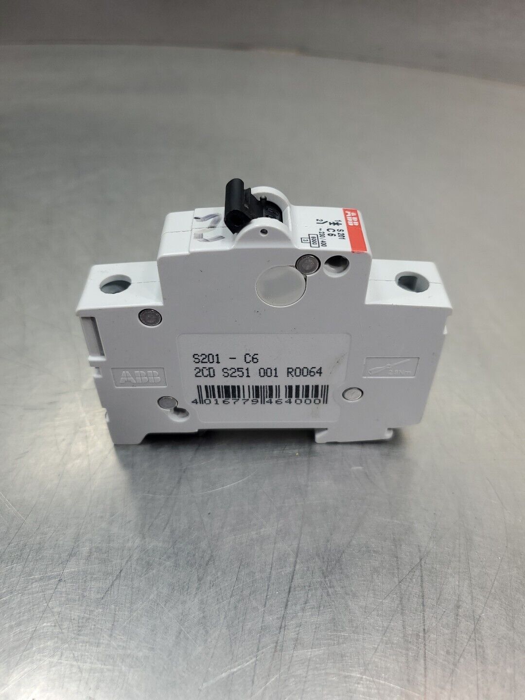 ABB S201-C6 Circuit Breaker, 2CDS251001R0064.                              4C-14