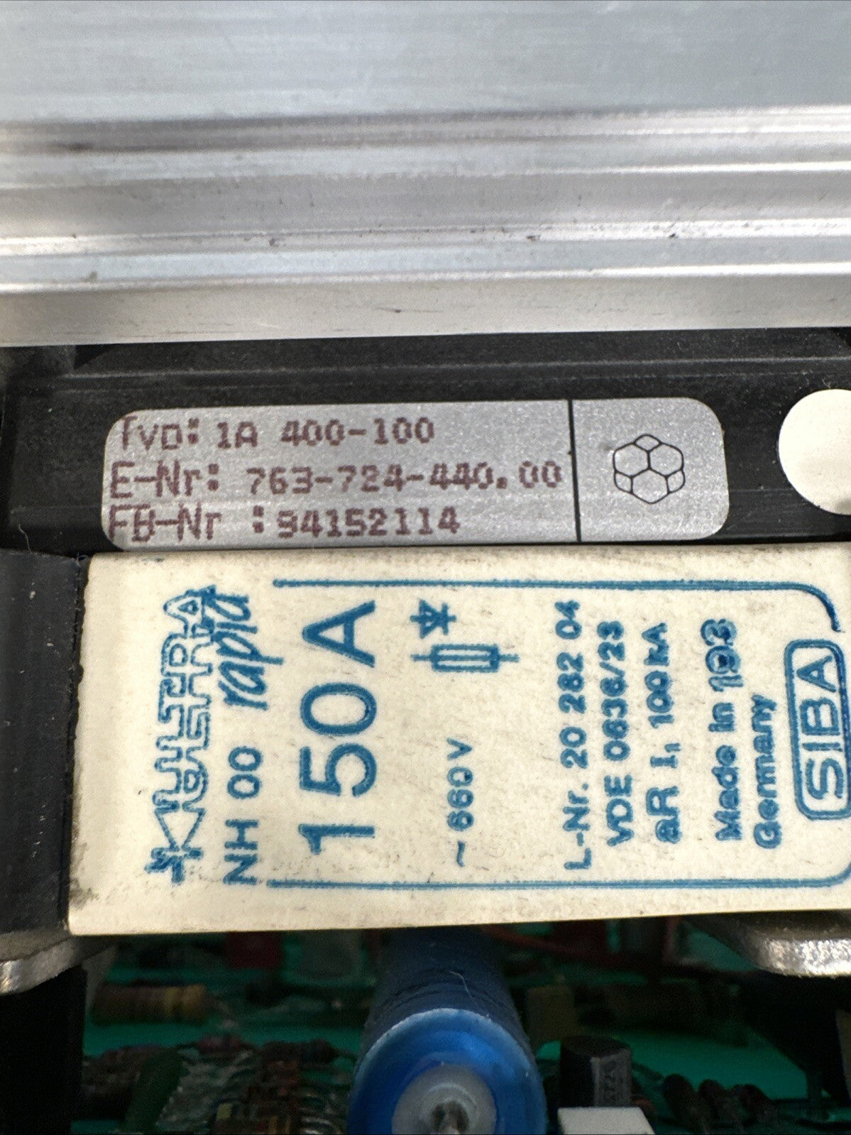 Aeg Thyro-A 1A 400-100 H  power regulator 2                     (5.3.1)