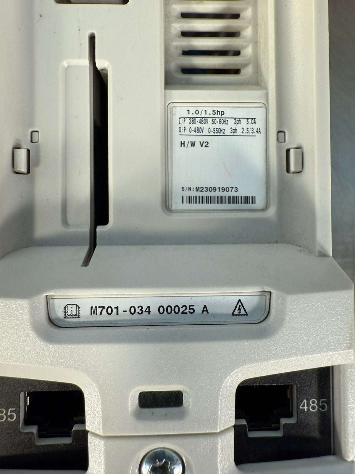 Control Techniques M701-034 00025 A Unidrive  1.0/1.5HP - 380-480V (8.4.6)