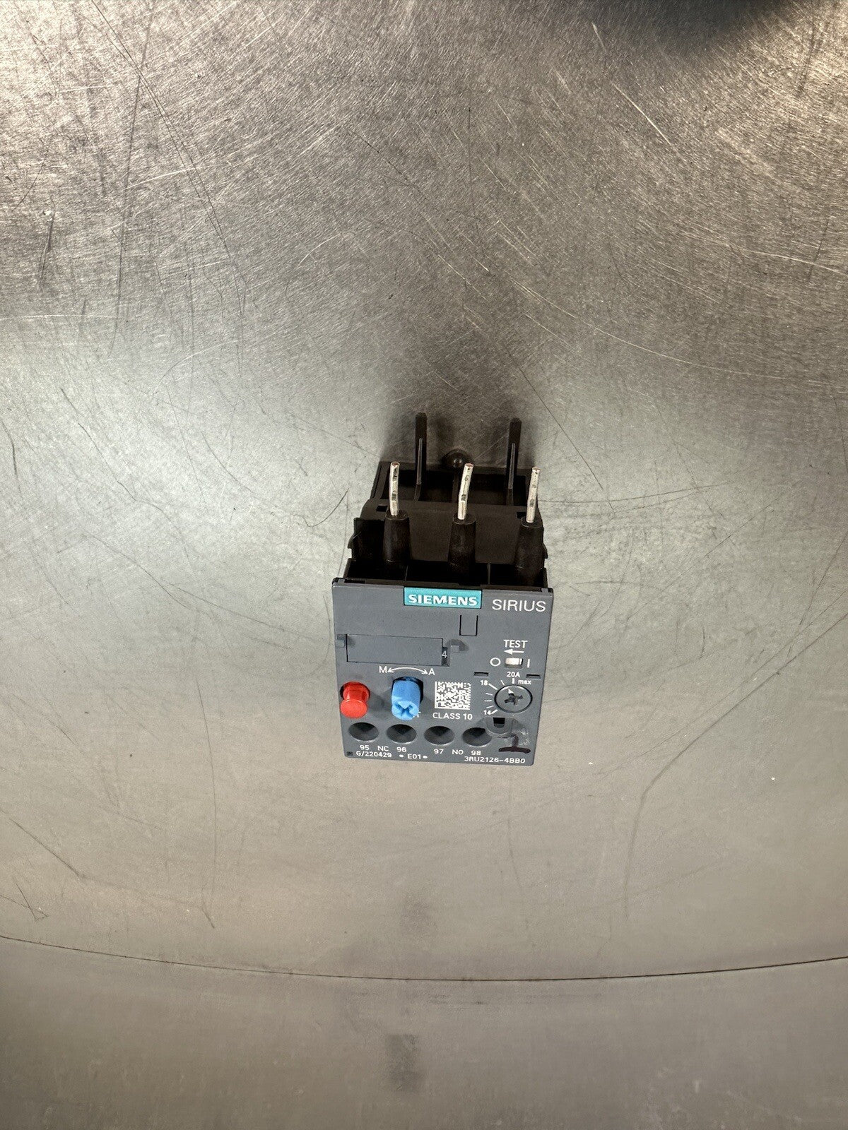 Siemens Sirius 3RU2126-4BB0 Thermal Overload Relay Module 3RU21264BB0(BIN-1.5.3)